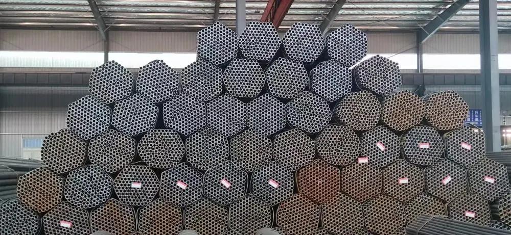 Black Erw Round Steel Pipe